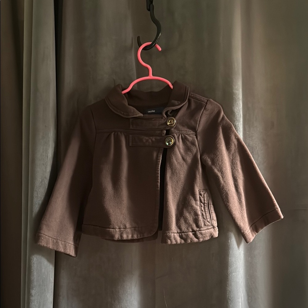 GAP Brown Pea Coat Classic Design